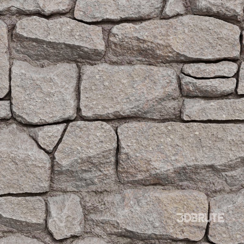 Stone Wall 16 (Seamless) Image 3