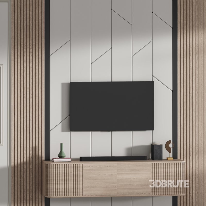 Modern TV Wall 022 Image 5