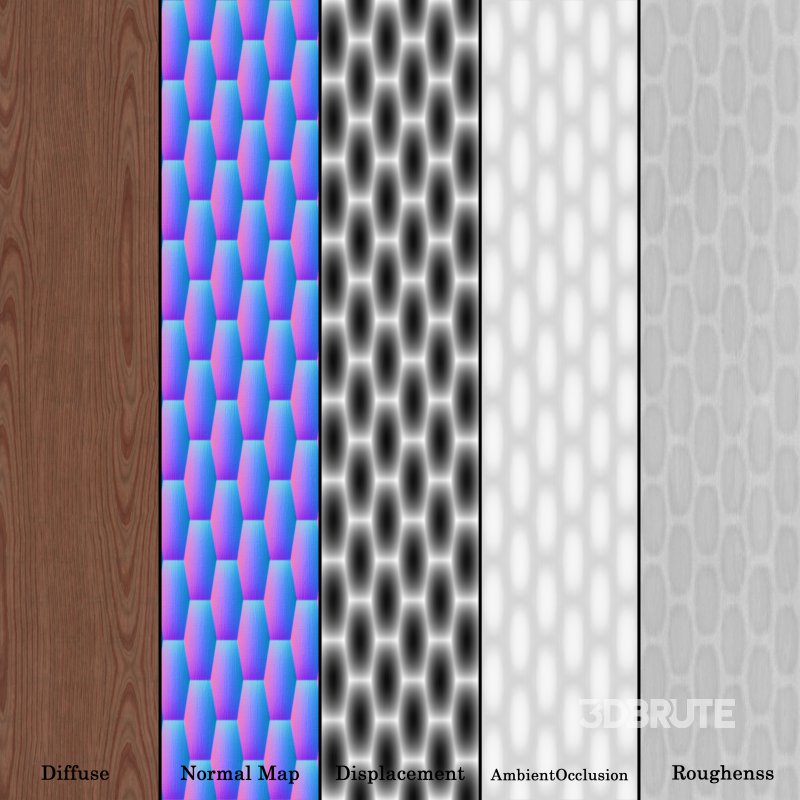 Art Wood 09 (Cure Wood-Seamless) Image 6