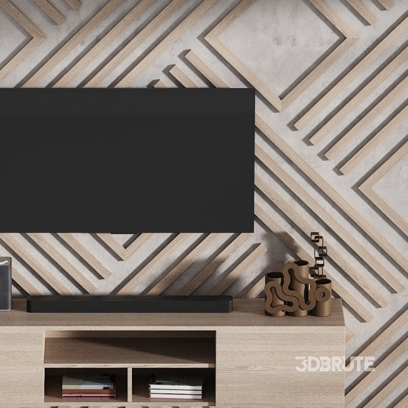 Modern TV Wall 020 Image 10