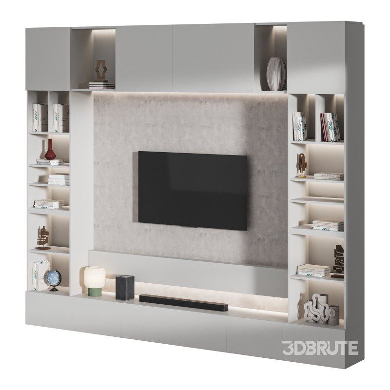 Modern TV Wall 027 Image 7