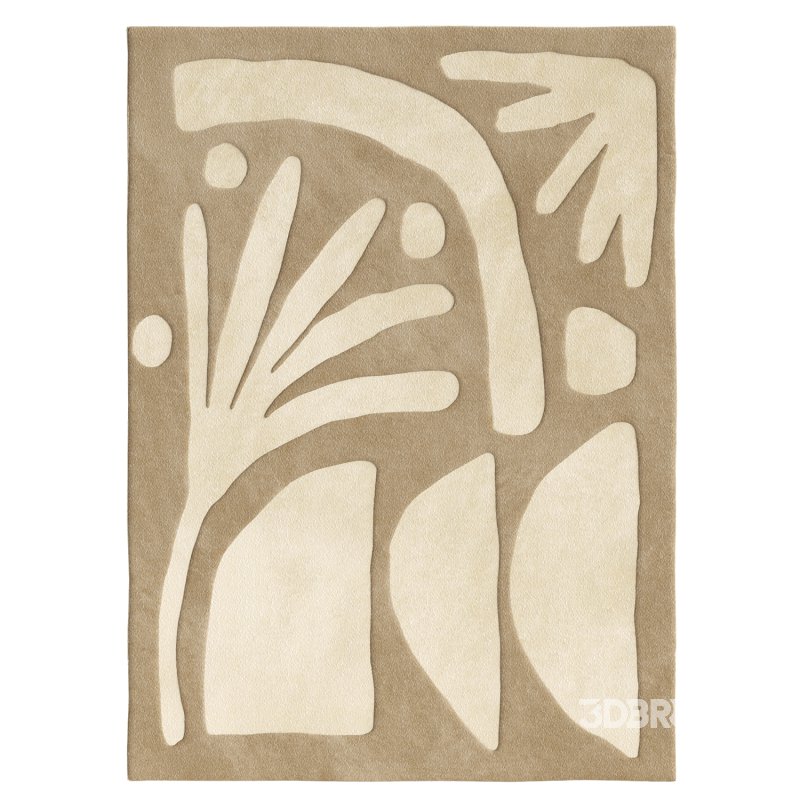Kallua Textured Abstract Rug Image 4