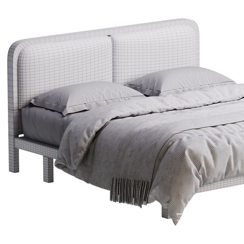 Metal Panel Bed Image 15