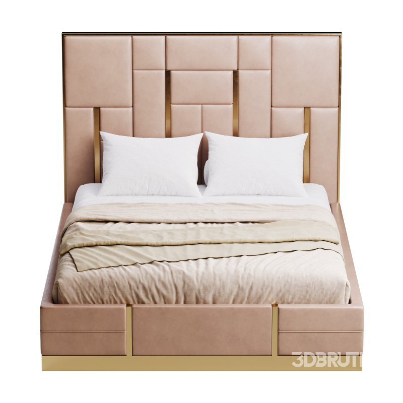Luxury Leather Bed Image 7