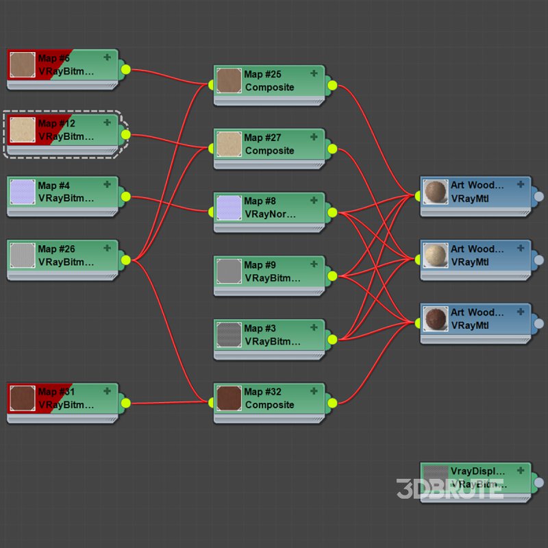 Art Wood 14 (Curve Wood-Seamless) Image 6