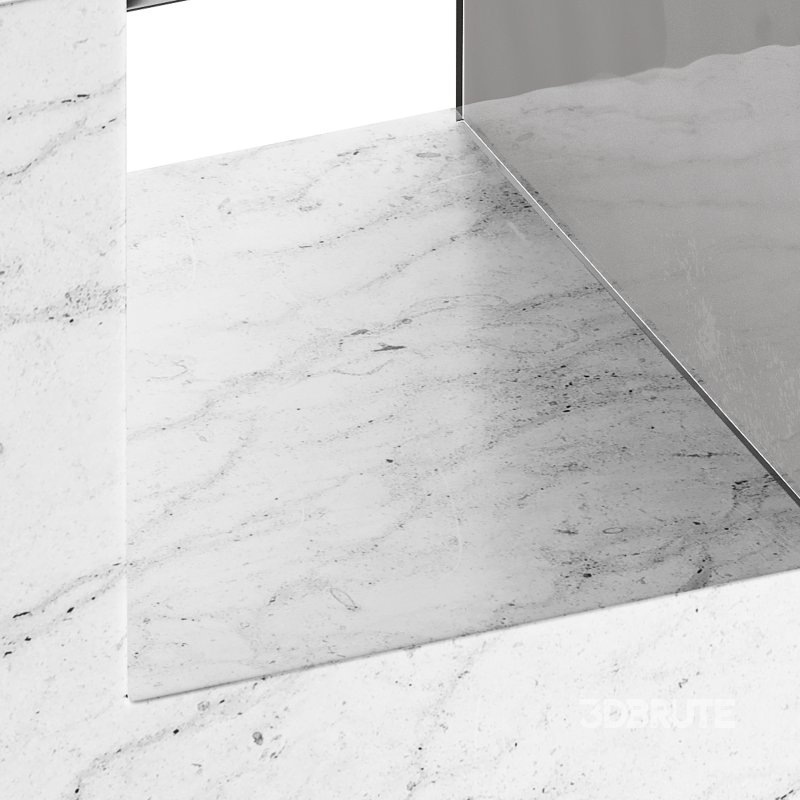 Creative Marble Side Table – Glass Image 12