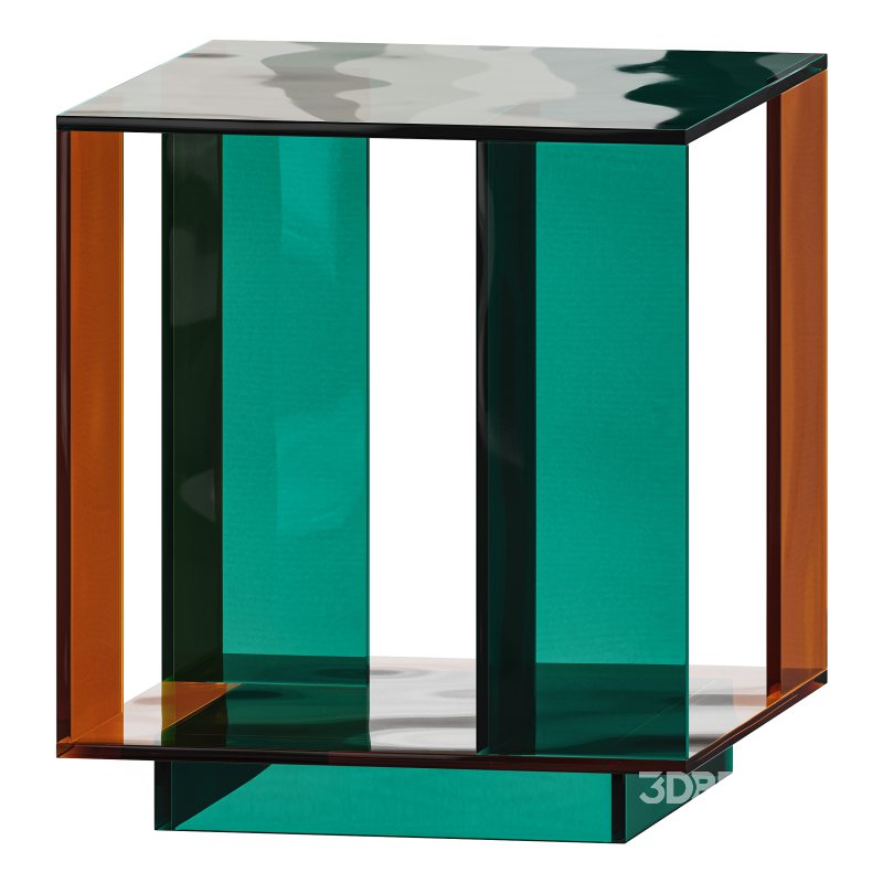 Acrylic Side Table Image 6