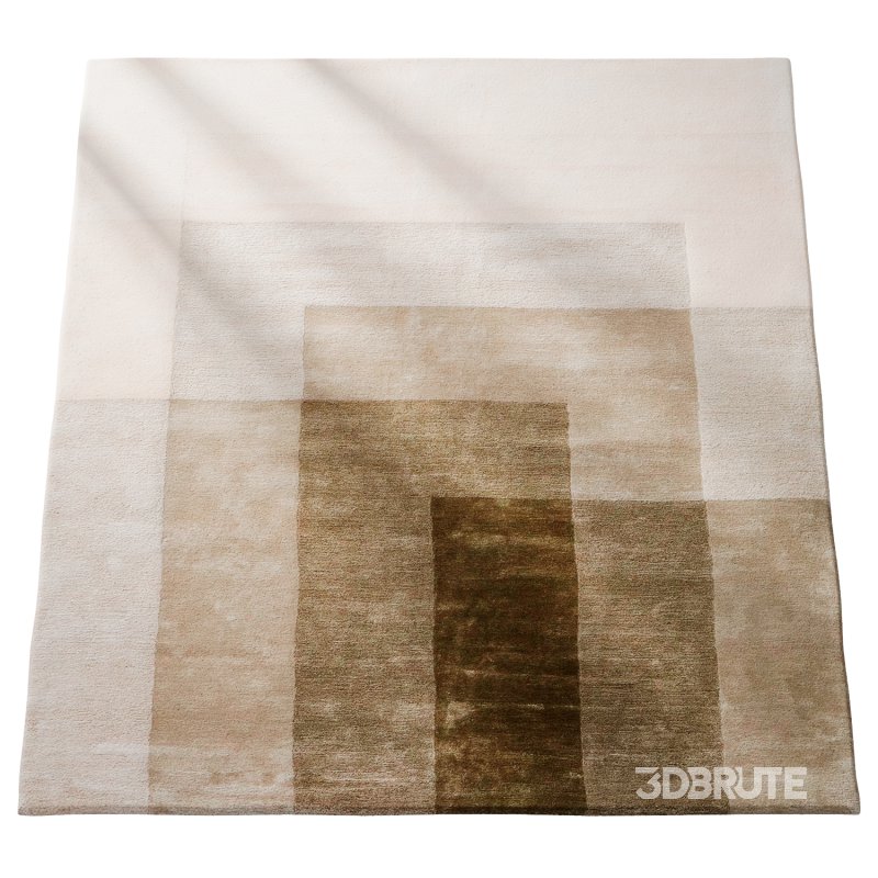 Ombre Blocks Wool TENCEL™ RugOmbre Image 2