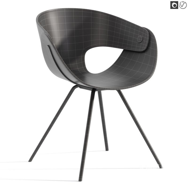 Flat 923 Chair By Tononitalia Image 1