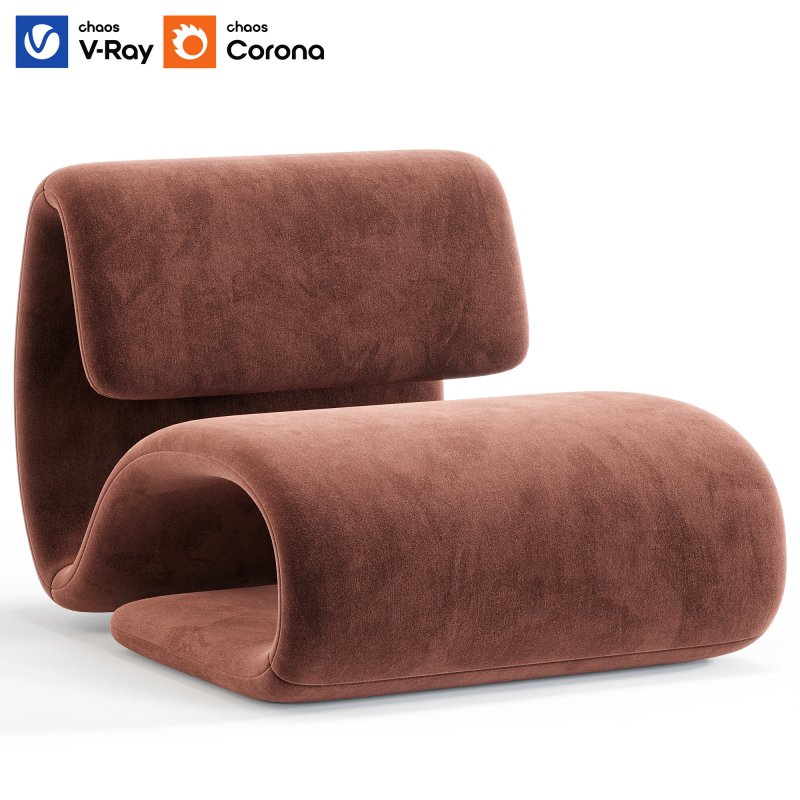 Dubna armchair by Dan Form Image 4