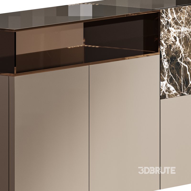 36e8 Glass Sideboard 05 Image 11