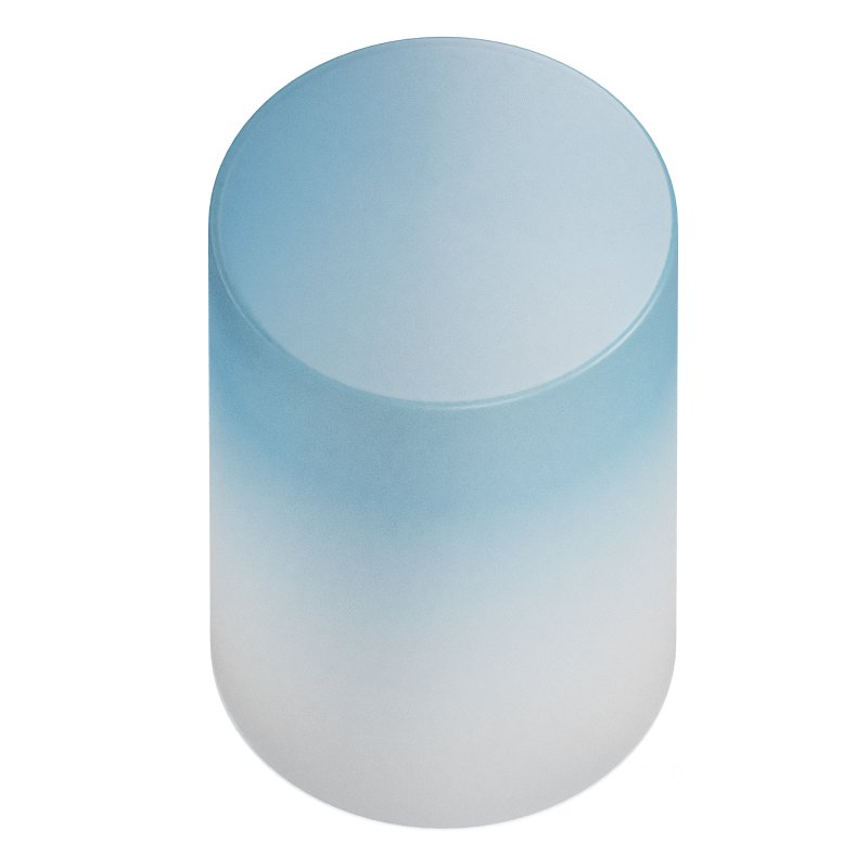 Frosted Gradient Side Table – Acrylic Image 4
