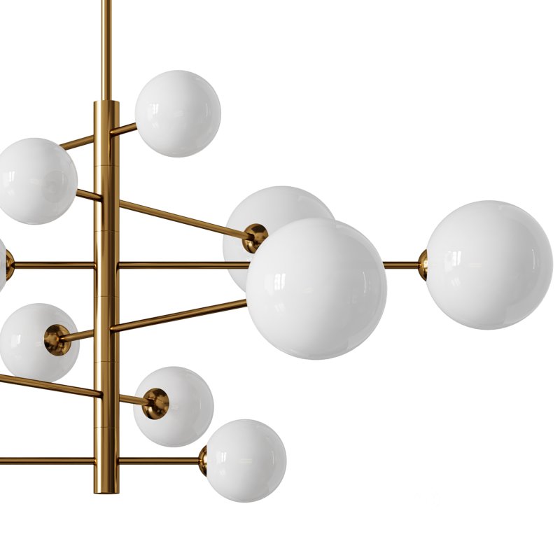 Chandelier Argento L Image 12