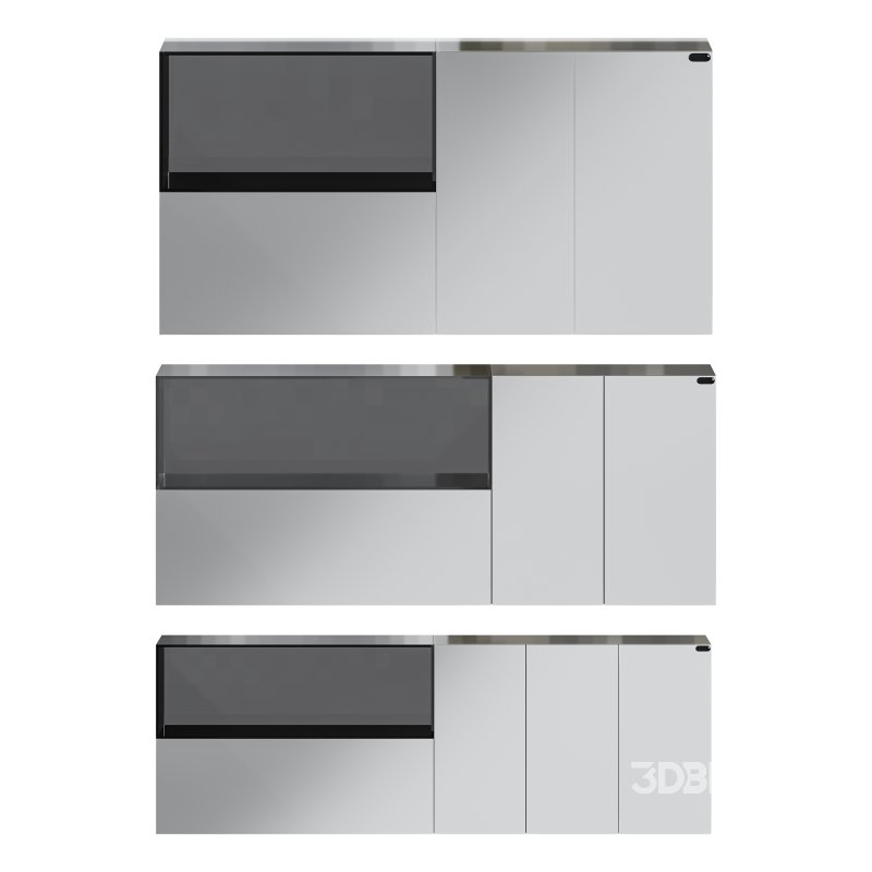 36e8 Glass Sideboard 01 Image 1