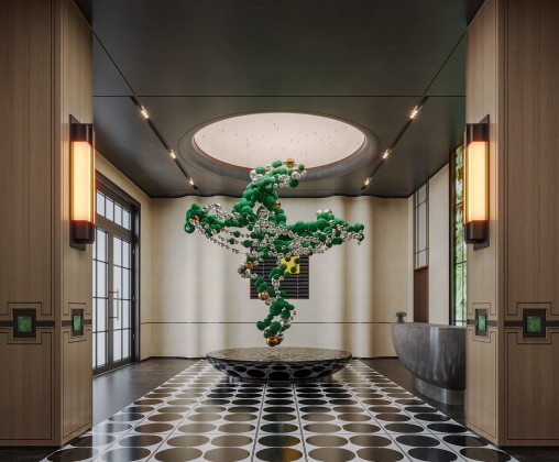 Reception lobby