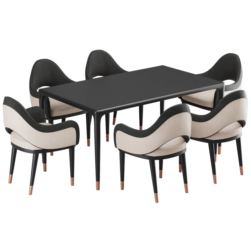 Dinning chair and table260 Image 5