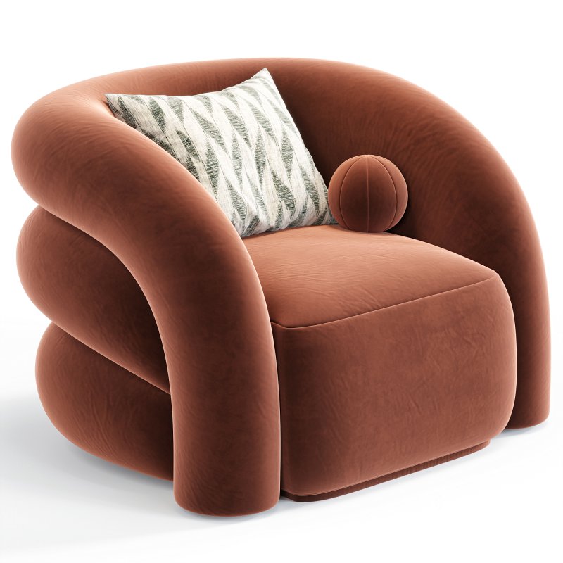 Swivel Novelle Armchair By Eichholtz Image 2