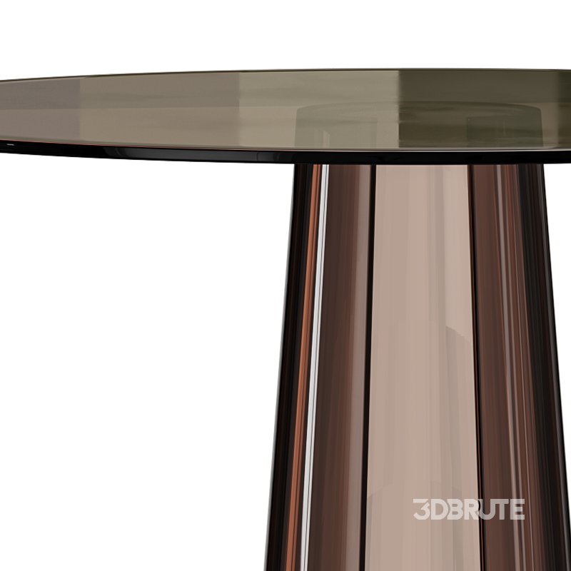 Chic Round Table – Acrylic Image 12