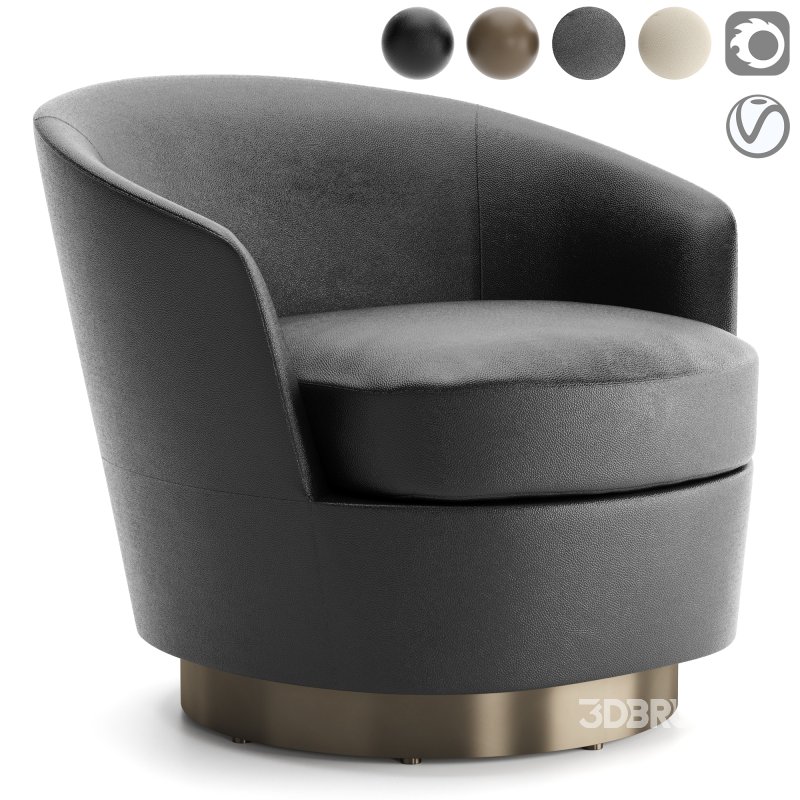 Minotti Jacques Armchair Image 1