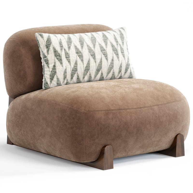 Fort Lounge Armchair By Monologue Image 5