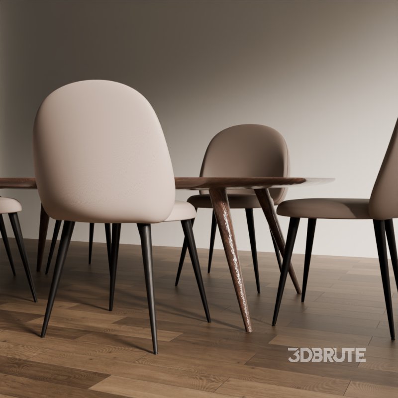 Modern Dining Table Set Image 3