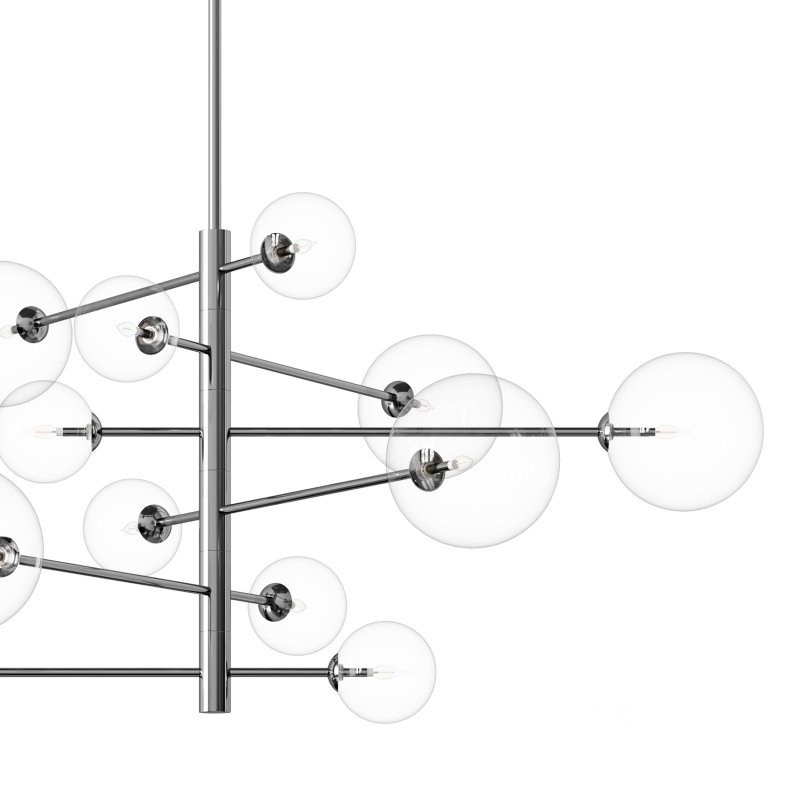 Chandelier Argento L Image 13