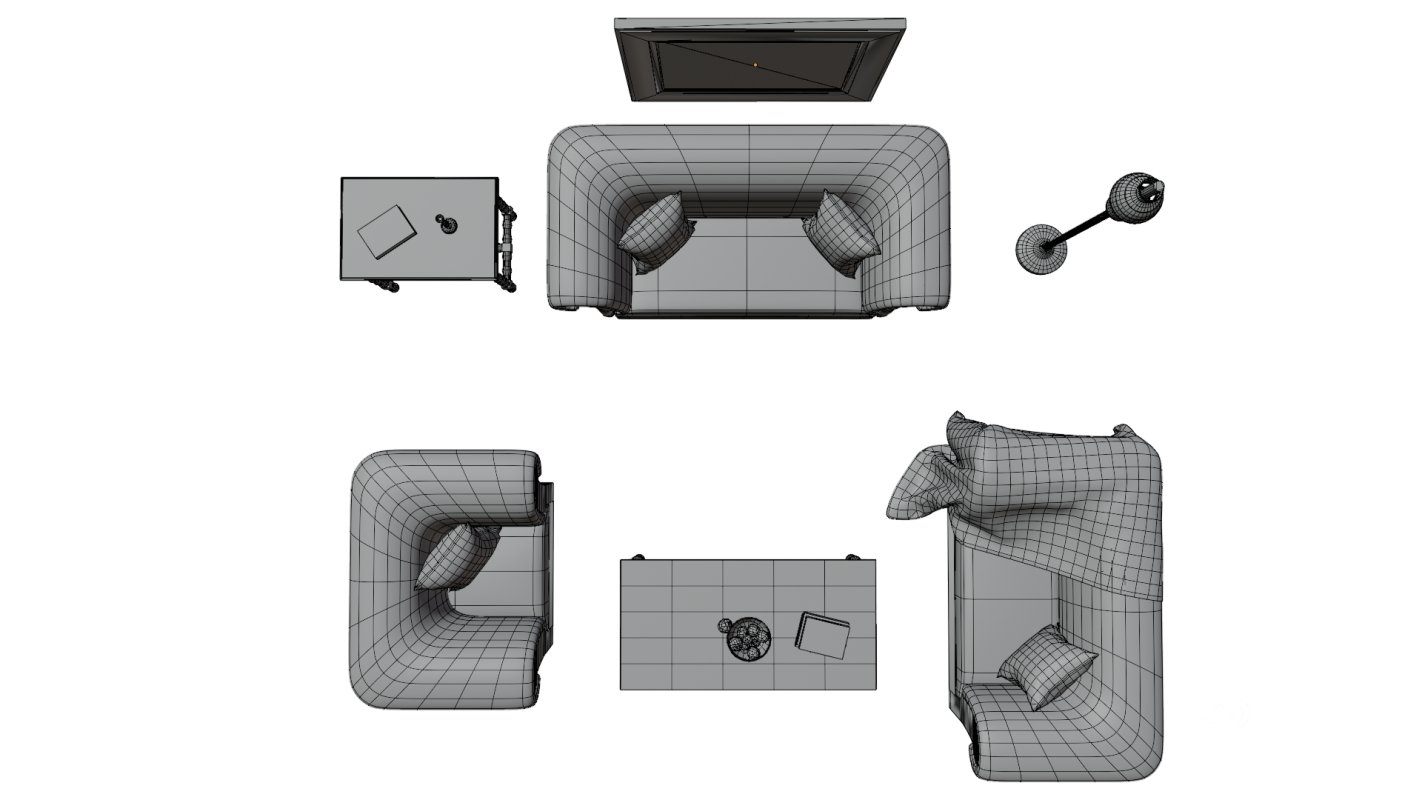 Victorian Sofa Set Image 18