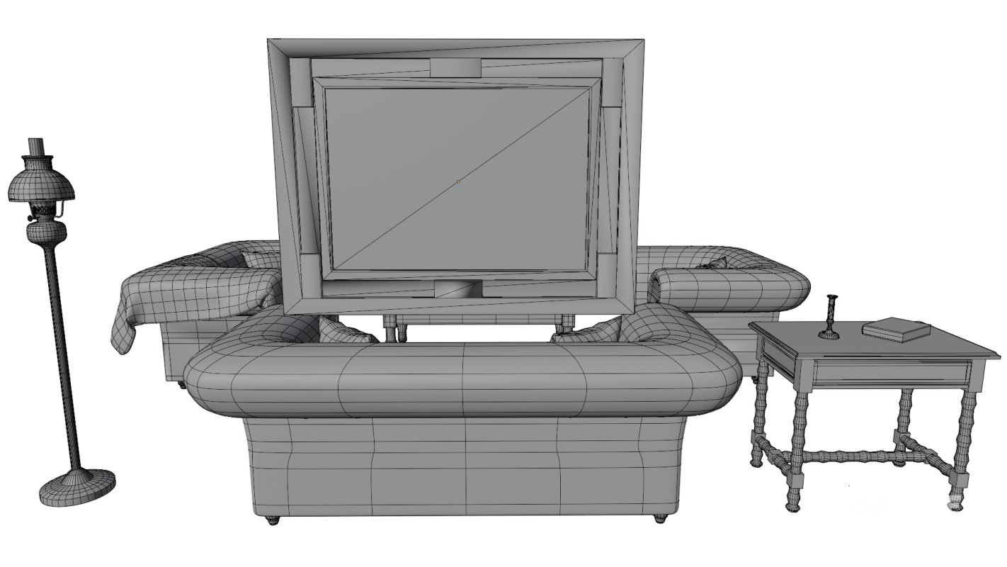 Victorian Sofa Set Image 15