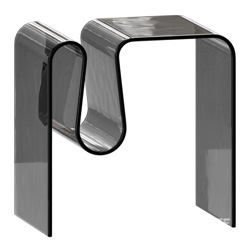 Curvy Side Table – Acrylic Image 10