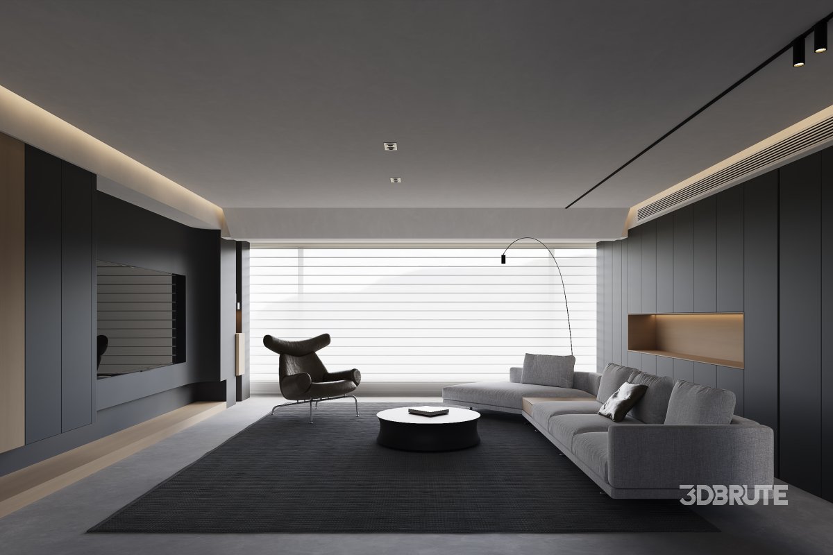 Modern living and dining room Image 4