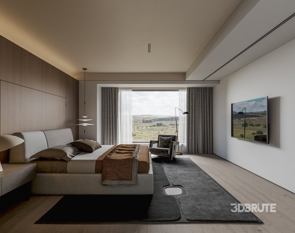 Modern bedroom Image 2