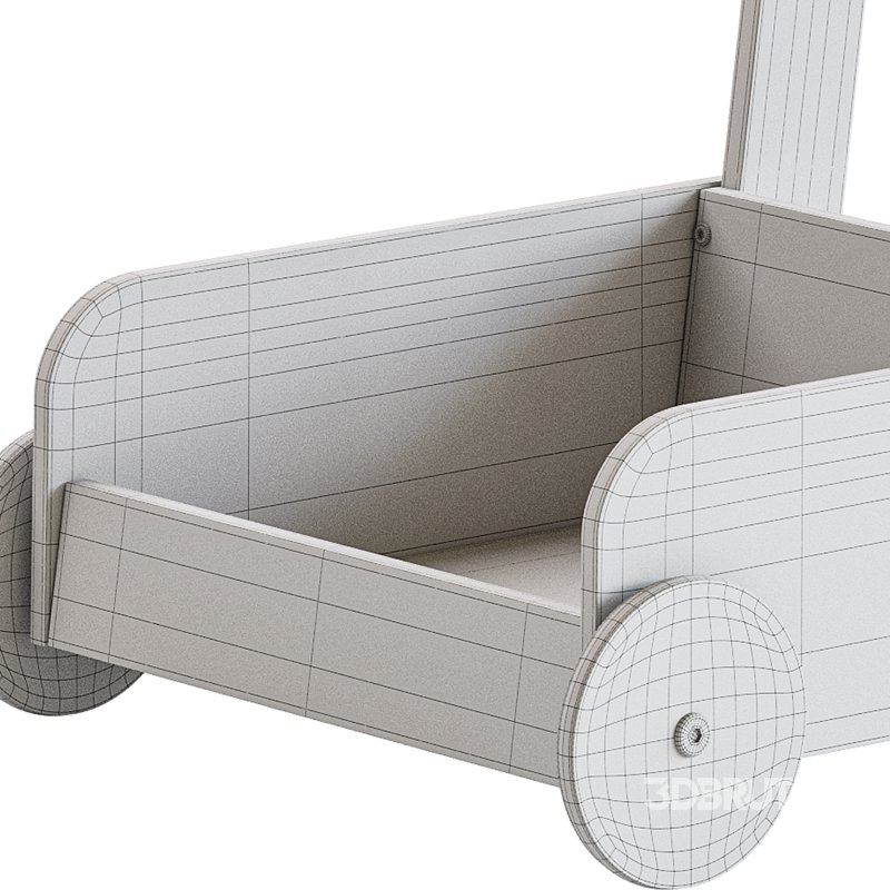 Bonnie Wooden Push Cart by Liewood Image 15