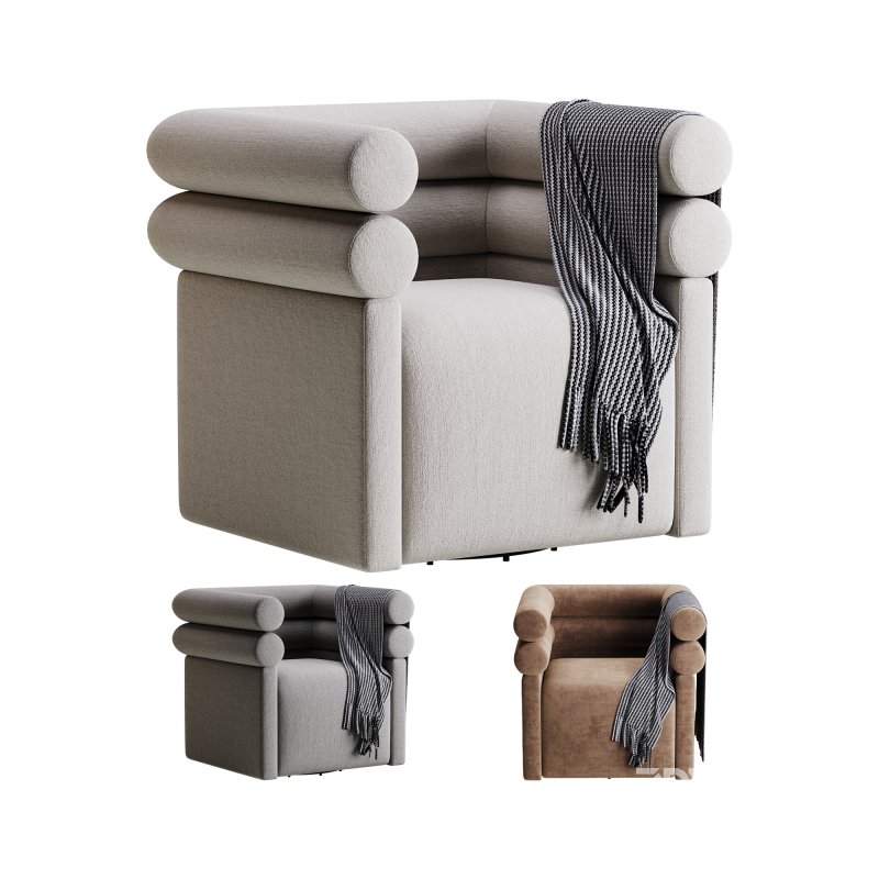 Evie Swivel Chair Image 1