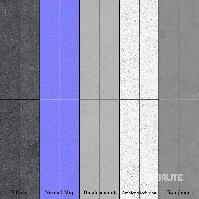 Stone Porcelain Tile (Seamless) Image 5