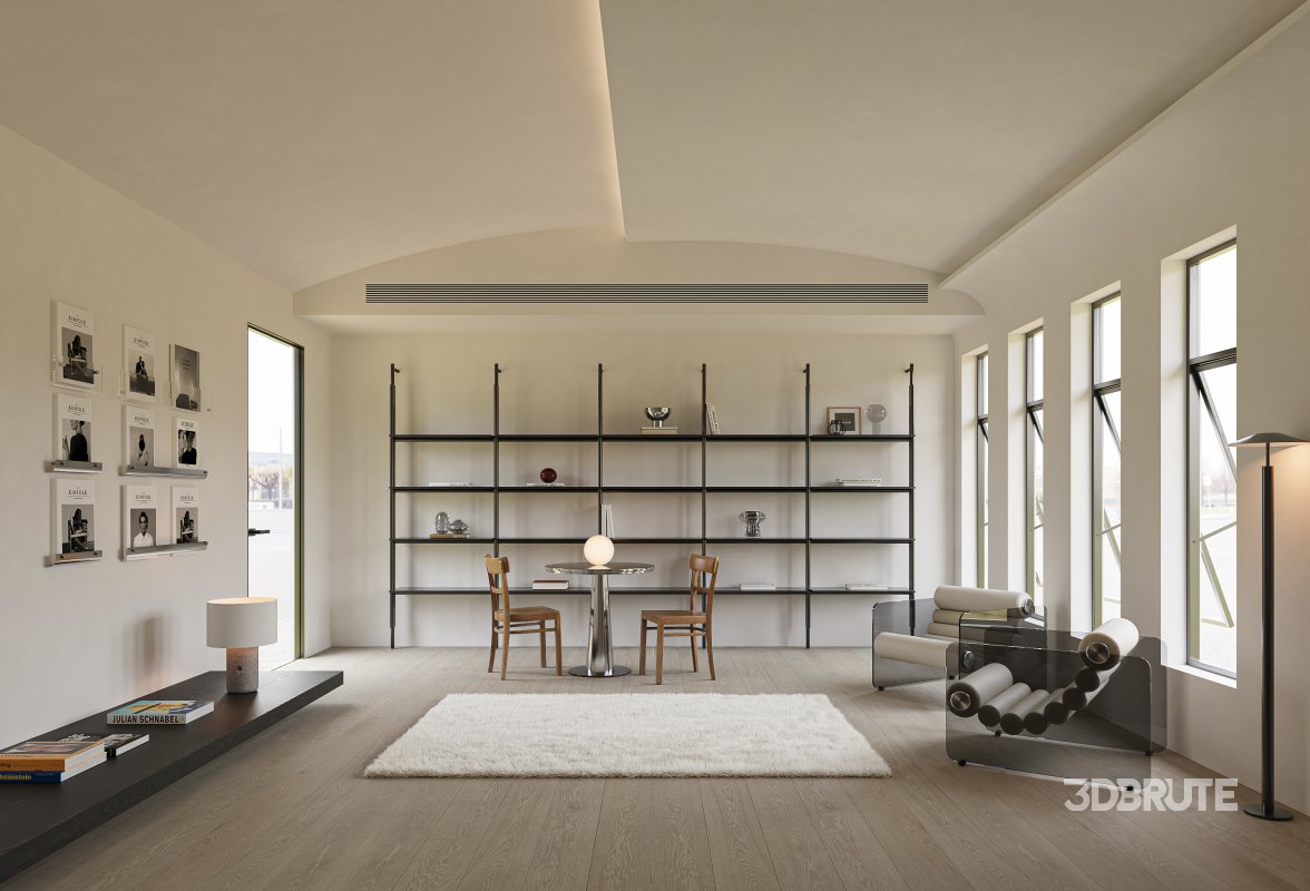 Modern living and dining room Image 3