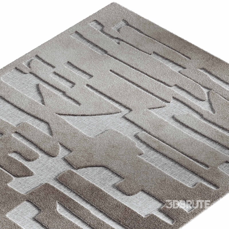 Handwoven wool rug by Akoris Image 2