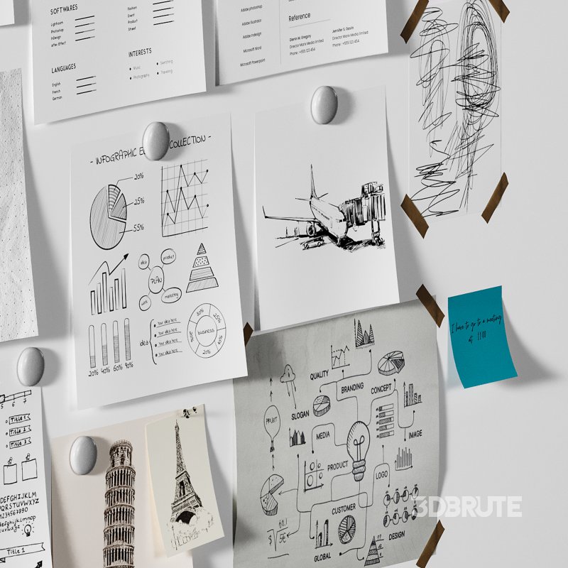 Moodboard Stickers Set Image 13