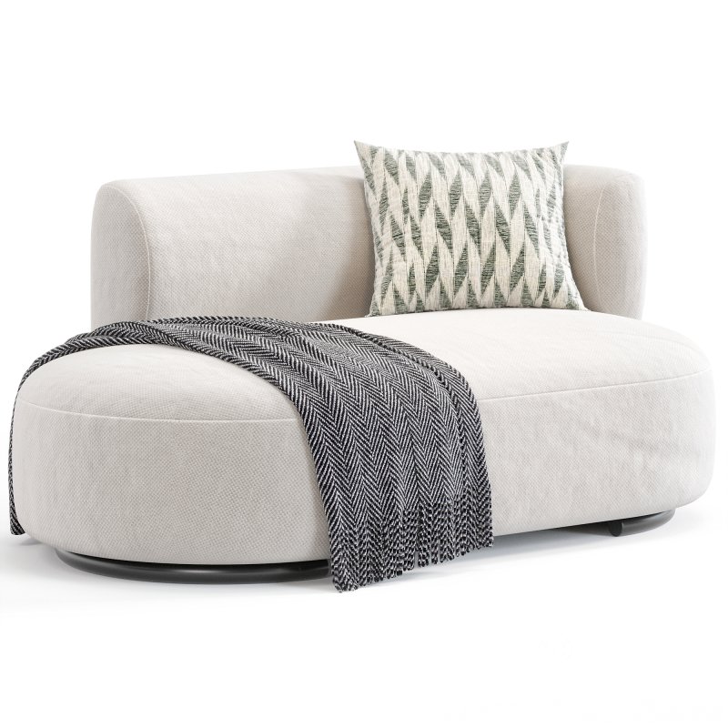 K Waiting Dormeuse Chenille By Space Furniture Image 4