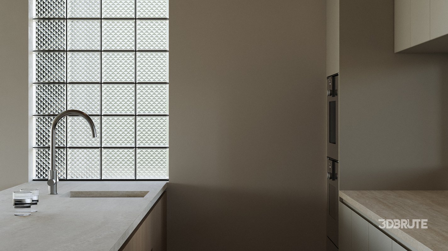 Modern living room dining room kitchen Image 12