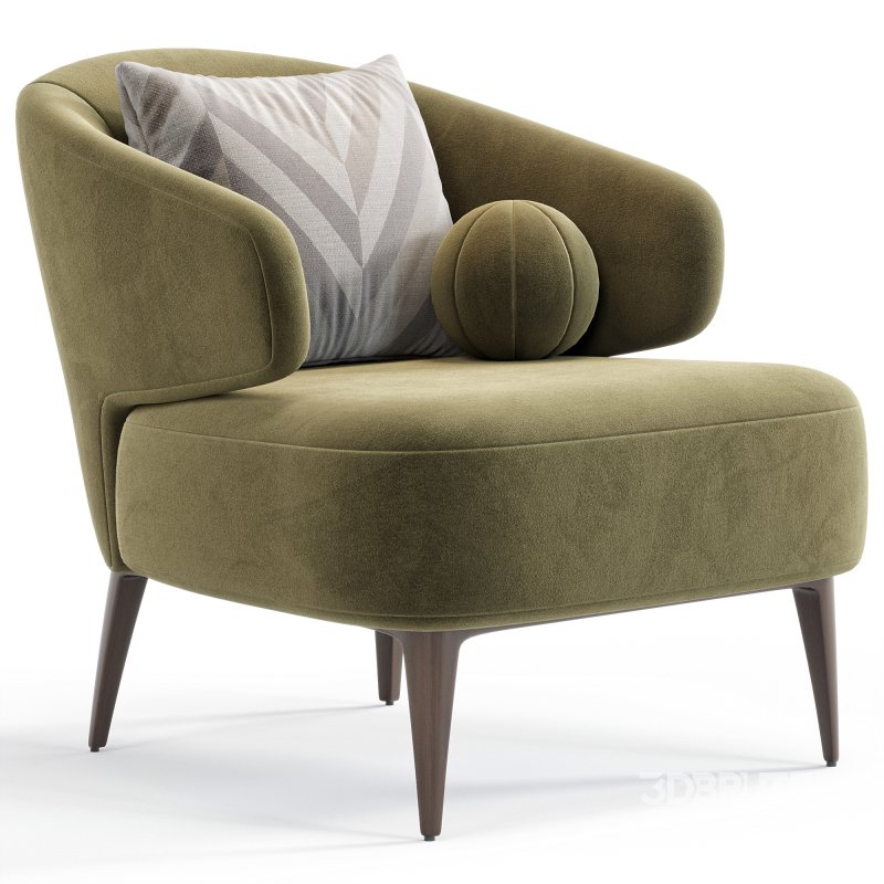 Aston Armchair By Minotti Image 5
