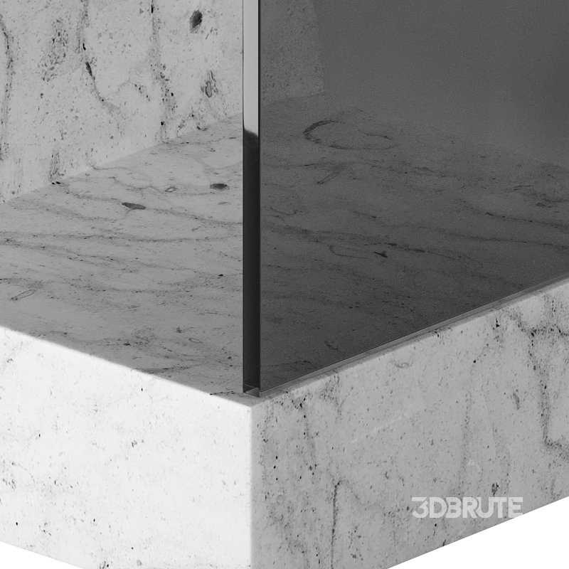 Creative Marble Side Table – Glass Image 11