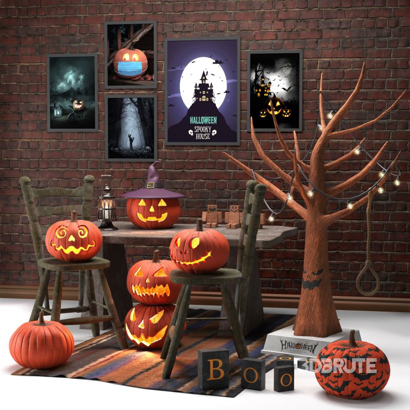 Halloween Decorative Set Image 5