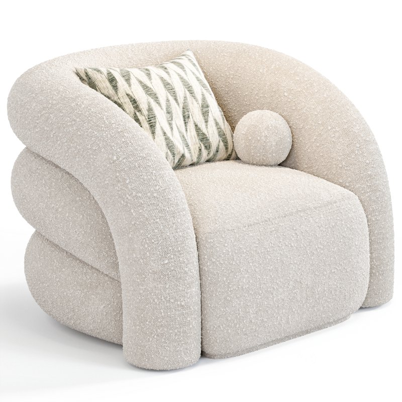 Swivel Novelle Armchair By Eichholtz Image 3