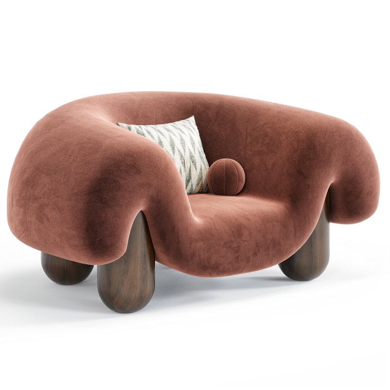 Lamb Armchair By Numo Image 6