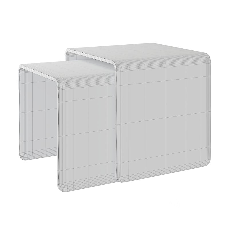 Simple Acrylic Side Table Image 14