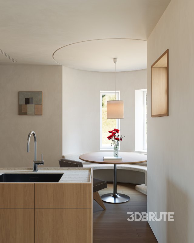 Modern living and dining room Image 10