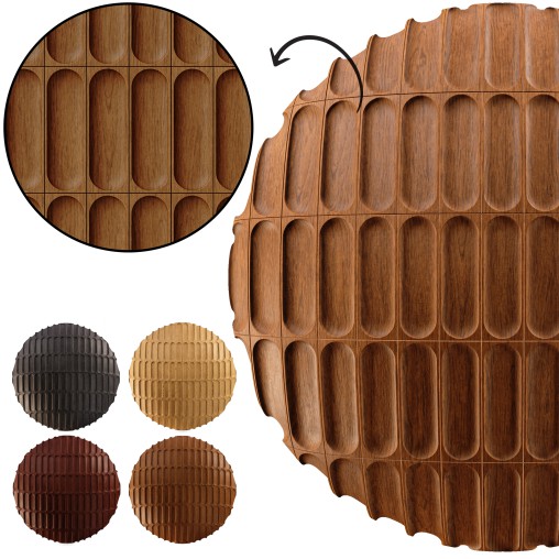 Wood Panel Wall Tile 02 (Seamless)