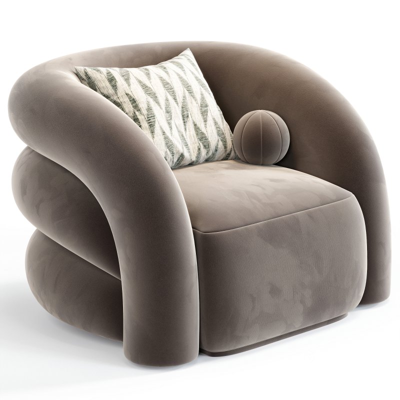 Swivel Novelle Armchair By Eichholtz Image 4