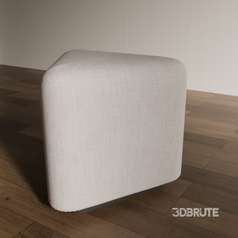 Contemporary Pouffe Ottoman Image 2