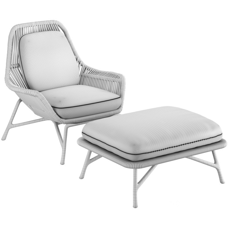 Minotti Prince Cord Indoor Amchair Image 7